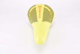 Neon Yellow Iscaselle Mountain, Springloaded MTB Saddle from the 1980s / 1990s