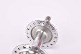 Moyeux MAXI (MAXI-CAR) Chrome plated steel rear Hub with english thread (BSA) solid axle and 36 holes