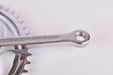 NOS Diamant 167 fluted three arm cottered chromed steel crank set with 51/48 teeth in 170mm and BSA Bottom Bracket in 135mm