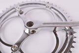 NOS Diamant 167 fluted three arm cottered chromed steel crank set with 51/48 teeth in 170mm and BSA Bottom Bracket in 135mm