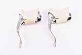 First Generation Campagnolo C-Record / Cobalto #0118065 brake lever set from the 1980s with white hoods