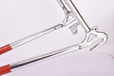 Red Cycles Gitane Super Olympic vintage steel road bike frame set in 56 cm (c-t) / 54 cm (c-c) with Reynolds 531 tubing and Campagnolo dropouts from 1974