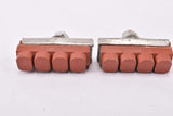 Weinmann red 4-dot replacement brake pad set (4 pcs)