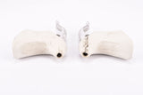 First Generation Campagnolo C-Record / Cobalto #0118065 brake lever set from the 1980s with white hoods