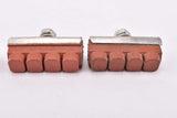 Weinmann red 4-dot replacement brake pad set (4 pcs)