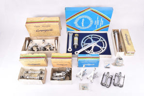 MINT Campagnolo Nuovo Record Group Set with english thread from 1982 (post CPSC) with boxes