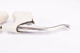 First Generation Campagnolo C-Record / Cobalto #0118065 brake lever set from the 1980s with white hoods