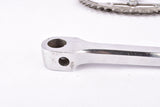 Capo Exakt Tretkurbel / Keil-Kurbel 3-arm cottered chrome steel crank set with 52/49 teeth in 170 mm from the 1950s - 1960s