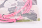 NOS Pink Velda Road cylco set: VC-ROADSET-E4 complete Cable Set  Brake and gear shifting Cable and Casing / Housing set