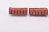 Weinmann Brev. red 6-dot replacement brake pad set (4 pcs)