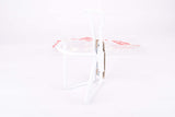NOS White REG Italy water bottle cage from the 1980s / 1990s