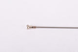 NOS silver Mavic Helium Tubular 700 #M40041 Round Straight-Pull Spokes in 309mm from the 1990s (1 pcs / 10 pcs  / 100 pcs)