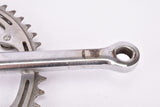 Capo Exakt Tretkurbel / Keil-Kurbel 3-arm cottered chrome steel crank set with 52/49 teeth in 170 mm from the 1950s - 1960s