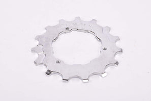 NOS Shimano 7-speed and 8-speed Cog, Hyperglide (HG) Cassette Sprocket G-15 / M-15 with 15 teeth from the 1990s