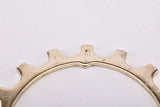 NOS Shimano Dura-Ace #1241620 golden Cog with 16 teeth from the 1970s - 80s