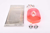 NOS/NIB 3ttt pink handlebar tape with silver end plugs from the 1980s