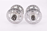 NOS Exceltoo New Star aluminum 3-piece high flange hubset with english thread and 36 holes from the 1960s - 1970s