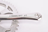 NOS Stronglight 80 Touring crank set with 54/48 teeth in 170mm from the 1980s