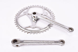 Agrati cottered chrome steel crank set with 46 teeth in 170 mm from the 1950s - 1960s