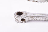 Agrati cottered chrome steel crank set with 46 teeth in 170 mm from the 1950s - 1960s
