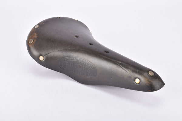 Black Brooks B15 Champion S.SR Leather Saddle from 1966
