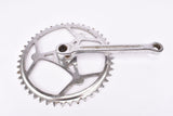 Agrati cottered chrome steel crank set with 46 teeth in 170 mm from the 1950s - 1960s