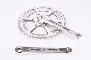 NOS Specialites TA pro 5 double crank set with 52/42 teeth in 170mm and french pedal thread from the 1970s