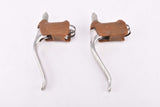 Weinmann AG Typ 730 non-aero Brake lever set with brown hoods 1970s - 1980s