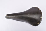Black Brooks B15 Champion S.SR Leather Saddle from 1966