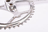 Agrati cottered chrome steel crank set with 46 teeth in 170 mm from the 1950s - 1960s
