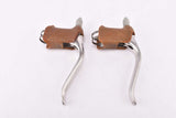 Weinmann AG Typ 730 non-aero Brake lever set with brown hoods 1970s - 1980s