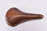 Brown Selle Ideale 134 with rear aluminum carrier from the 1980s