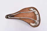 Brown Selle Ideale 134 with rear aluminum carrier from the 1980s