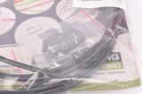 NOS Black Velda Road cylco set: VC-ROADSET-A1 complete Cable Set  Brake and gear shifting Cable and Casing / Housing set