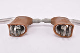 Weinmann AG Typ 730 non-aero Brake lever set with brown hoods 1970s - 1980s