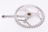 Agrati cottered chrome steel crank set with 46 teeth in 170 mm from the 1950s - 1960s