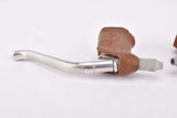 Weinmann AG Typ 730 non-aero Brake lever set with brown hoods 1970s - 1980s