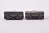 Weinmann 1741 black X-Cut replacement brake pad set (4 pcs)