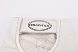 NOS White Trad-Tex leather cycling gloves  in size M