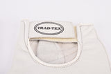 NOS White Trad-Tex leather cycling gloves  in size M