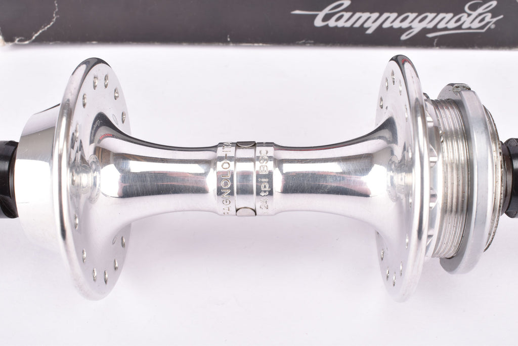 Campagnolo Nuovo Record Pista 1″ Filettato British – NOS – Silver – Made In Italy