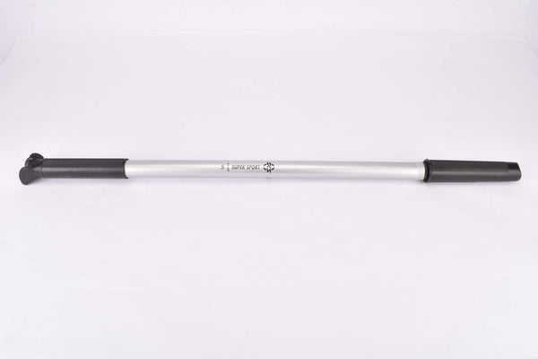 NOS SKS Super Sport Grey / Silver  frame bike pump in 555 - 640mm