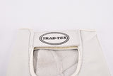 NOS White Trad-Tex leather cycling gloves  in size XL