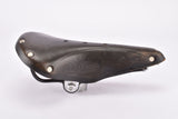 NOS black Brooks B15 Champion S.SR Leather Saddle from 1966 - second quality