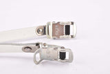 NOS white AFA leather toe clip straps