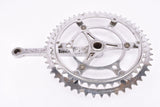 Stronglight #No.52 Diamant fluted 3-arm cottered steel crank set with 52/45 teeth in 170 mm from the 1950s - 1960s