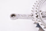 Stronglight #No.52 Diamant fluted 3-arm cottered steel crank set with 52/45 teeth in 170 mm from the 1950s - 1960s