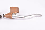 NOS Mafac Racer Center Pull Caliper Brake Set and Mafac Course 2000 Brake Lever #144 with brown hoods from 1976