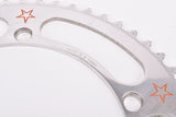 Star Pantographed Campagnolo Nuovo Record #753 Chesini / Viner / Guerciotti Big Chainring with 53 teeth and 144 BCD from the 1970s - 1980s