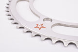 Star Pantographed Campagnolo Nuovo Record #753 Chesini / Viner / Guerciotti Big Chainring with 53 teeth and 144 BCD from the 1970s - 1980s